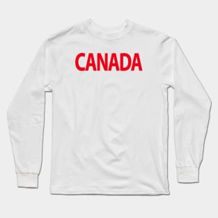 Canada Quebec Design Long Sleeve T-Shirt